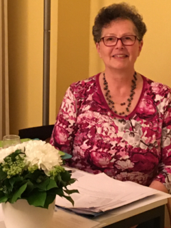 1. Vorsitzende des Fördervereins der Lübecker Selbsthilfegruppen e.V.: Brigitte Schäfer-Reimers