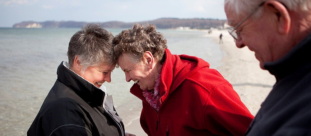 Schlüsselbild zu unserem Motto "Freude erleben - trotz Alzheimer"
