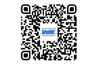 QR-Code zum VdK-WhatsApp-Kanal