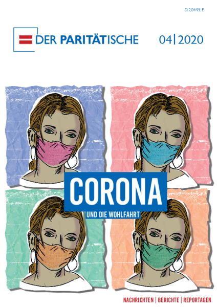 Das Verbandsmagazin "Corona und die Wohlfahrt" des Paritätischen Gesamtverbandes