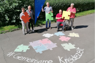 #gemeinsameKreidezeit Lebenshilfe Lüdenscheid
