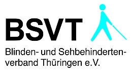 Logo Blinden und Sehbehindertenverband Thüringen. e.V.Gera KO Gera