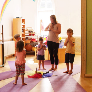 Entspannung mit Kindern - Kinder-Yoga