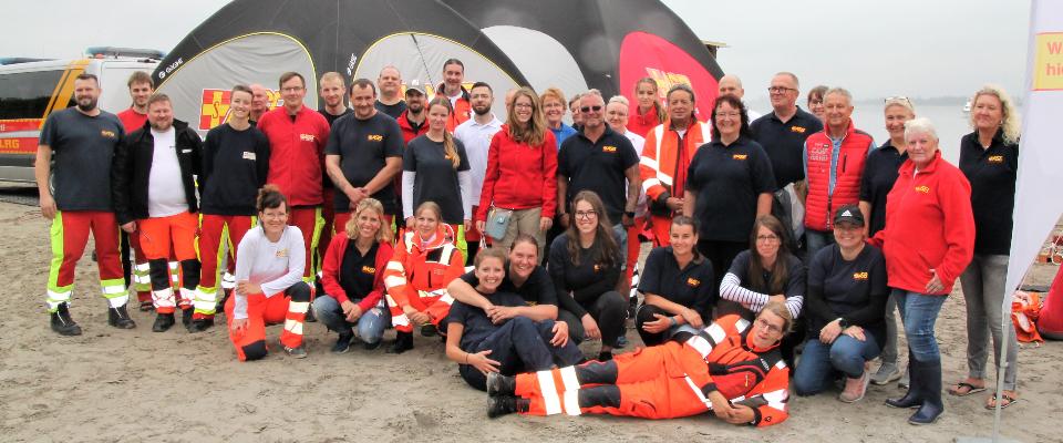 Wir packen an! Der ASB unterstützt seit 30 Jahren das Sundschwimmen in Stralsund