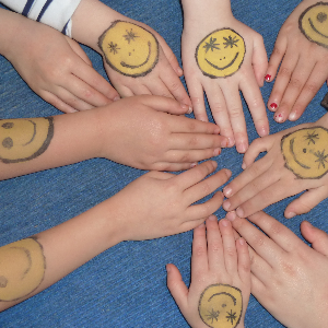 Kinderhändy mit Smileys