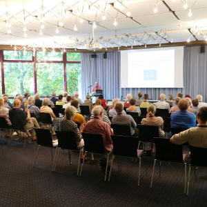 Vortrag bei der Ehrenamtlichen-Schulung