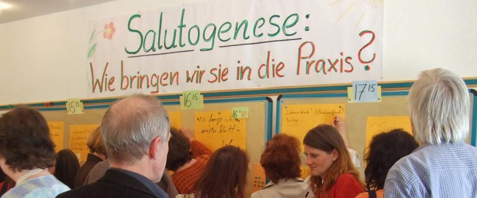 kokreativer Gruppenprozess beim Salutogenese-Symposium